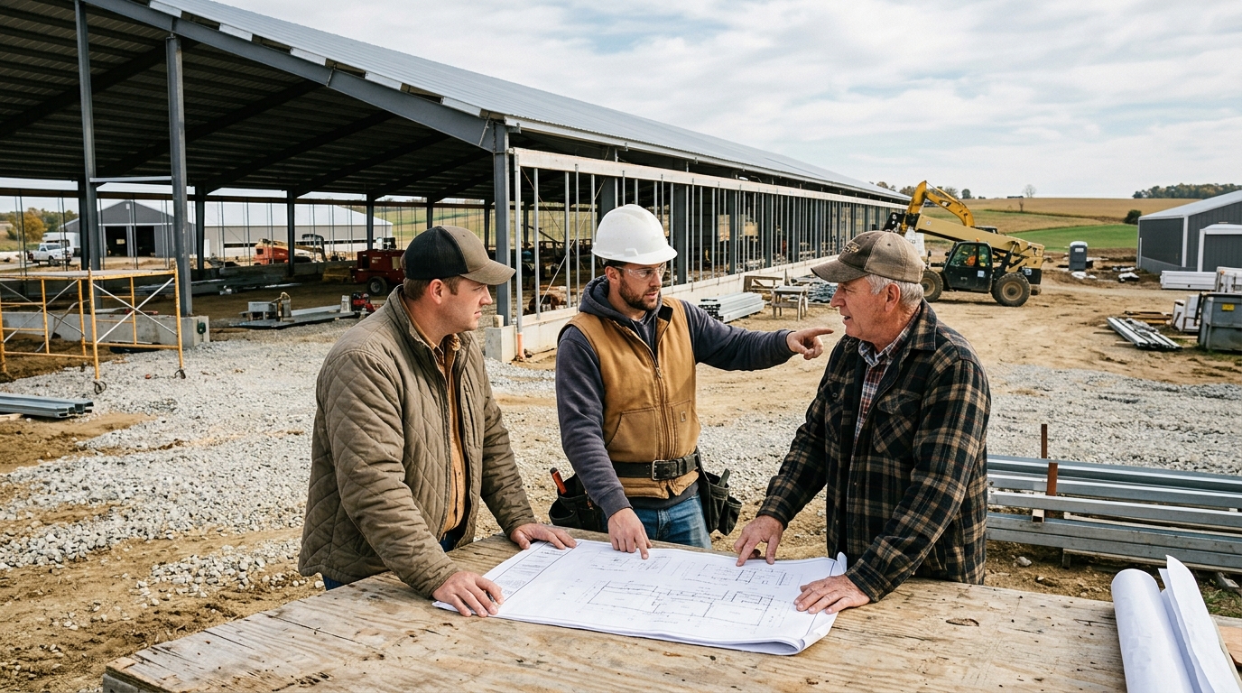 Illustration: Hog Farm Construction Loans in 2026: A Practical Guide for Producers