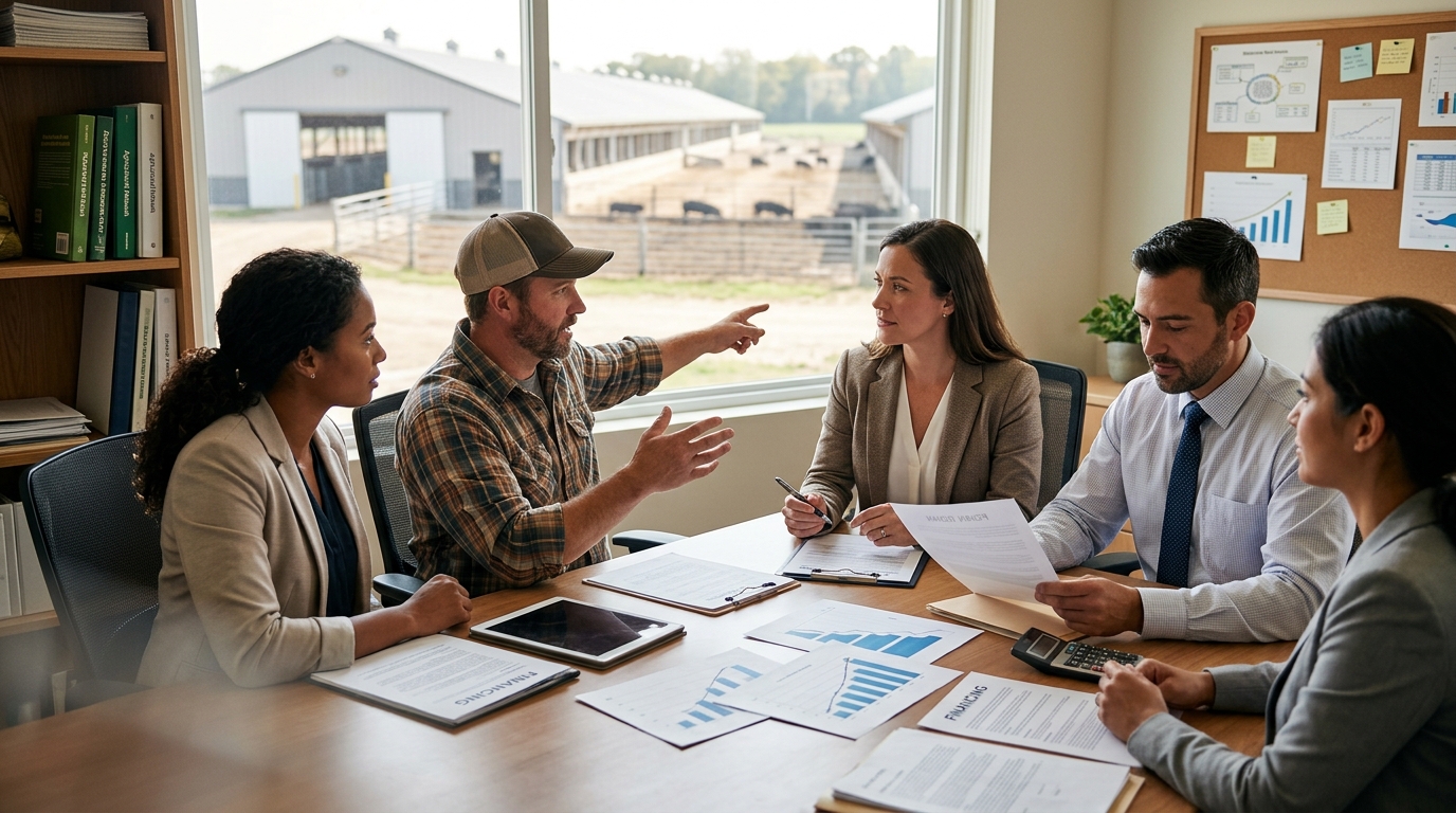 Illustration: Agricultural Equipment Financing Rates 2026: A Complete Guide for Commercial Hog Farms
